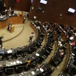 Imagen de archivo de la vista general de una sesión plenaria del Senado de México, en la Ciudad de México (México). EFE/Madla Hartz