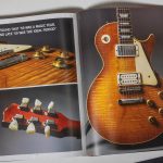 Fotografía cedida por Gibson Publishing de una página doble del libro de fotos 'The Collection: Kirk Hammett' donde se muestra la legendaria guitarra Les Paul Standard de 1959 conocida como Greeny. EFE/Gibson Publishing /SOLO USO EDITORIAL /NO VENTAS /SOLO DISPONIBLE PARA ILUSTRAR LA NOTICIA QUE ACOMPAÑA /CRÉDITO OBLIGATORIO