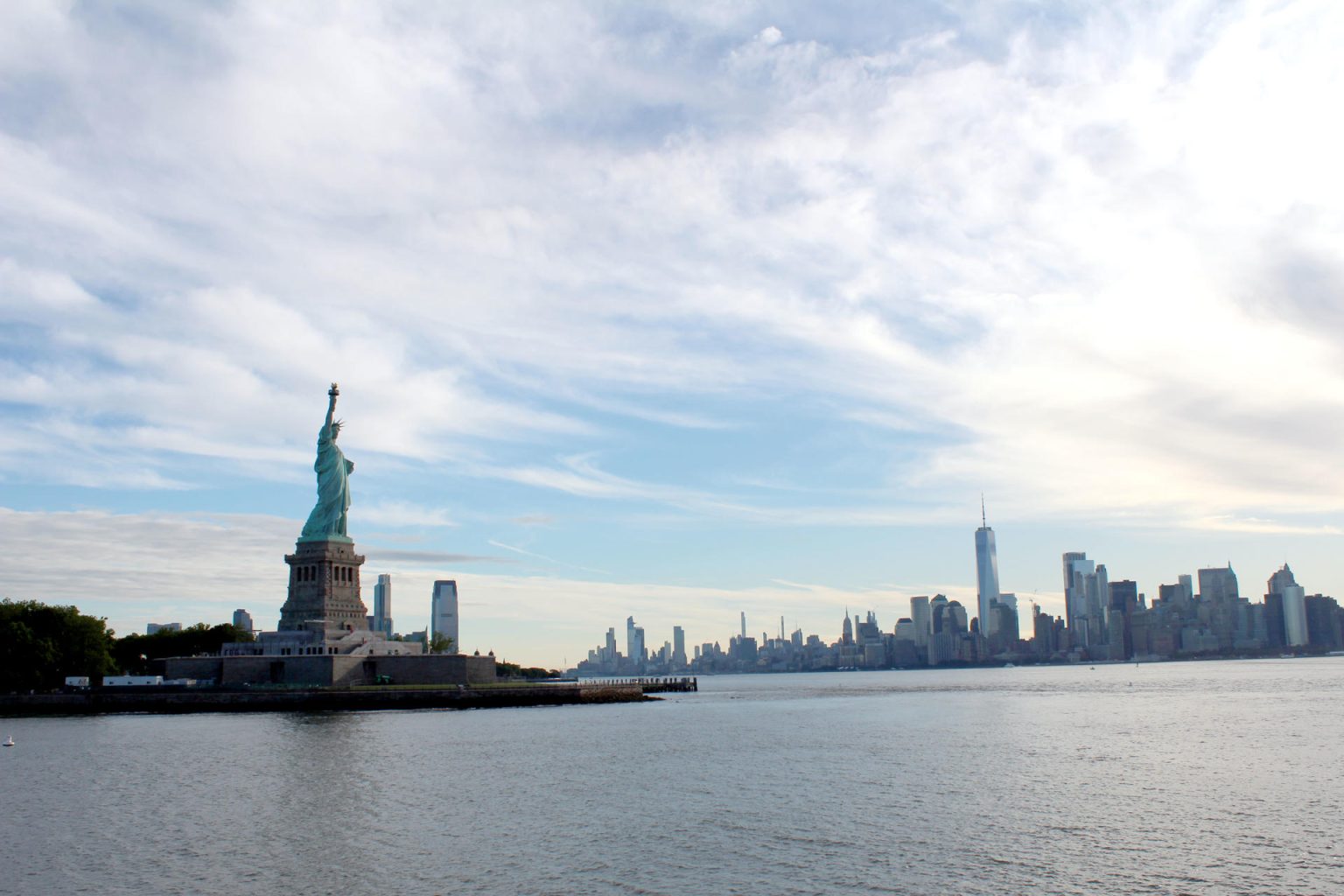 Fotografía que muestra un detalle de la Estatua de la Libertad en Nueva York (NY, EE.UU.). Archivo. EFE/ Sarah Yáñez-Richards