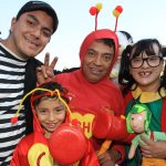 Imagen de archivo de personas disfrazadas de los personajes de Chespirito, en Ciudad de México. EFE/Mario Guzmán