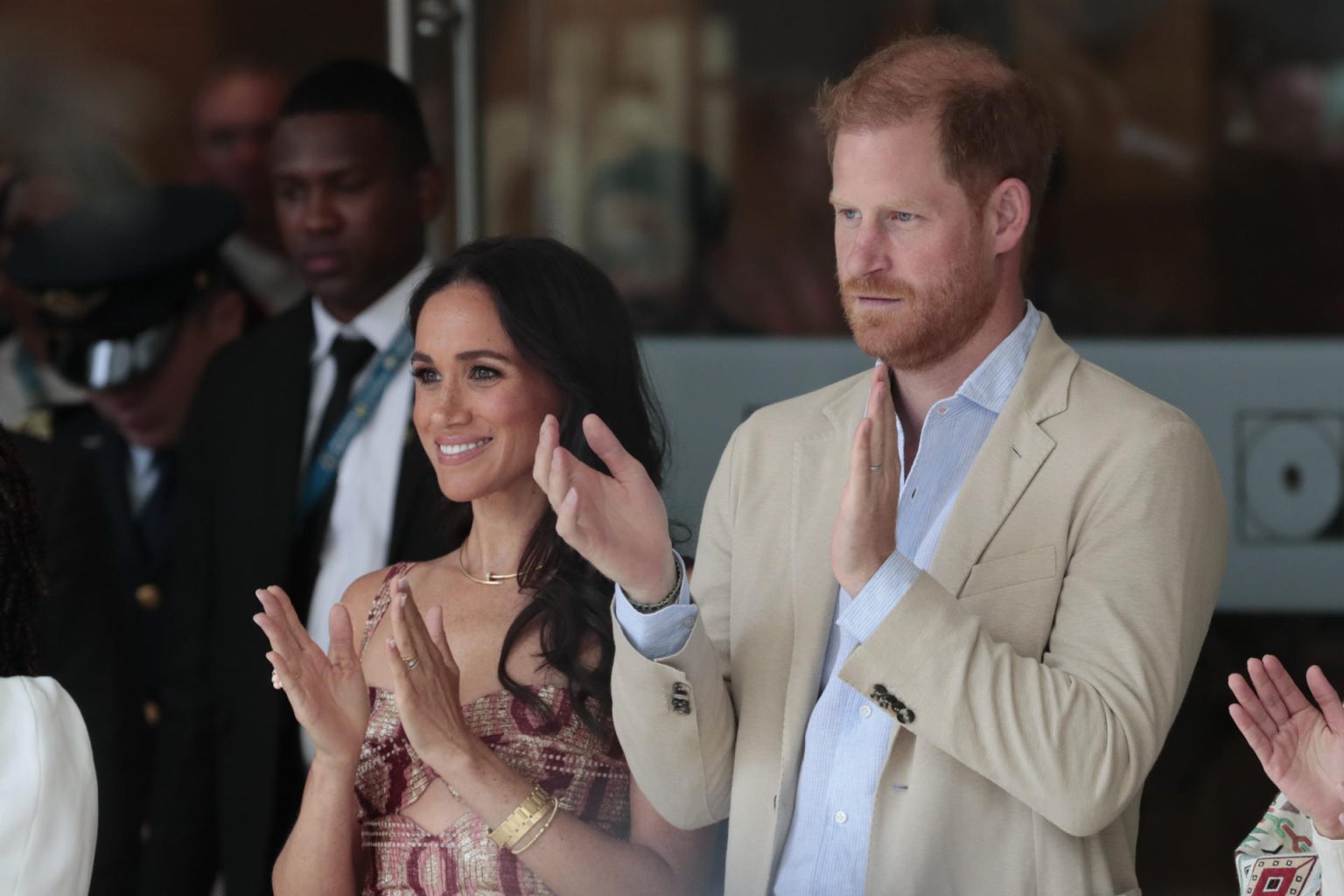 El duque y duquesa de Sussex, el príncipe Enrique (d) y Meghan. Imagen de archivo. EFE/ Carlos Ortega