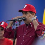 El líder chavista Nicolás Maduro habla durante un homenaje a Hugo Chávez en Caracas (Venezuela). Imagen de archivo. EFE/ Rayner Peña R