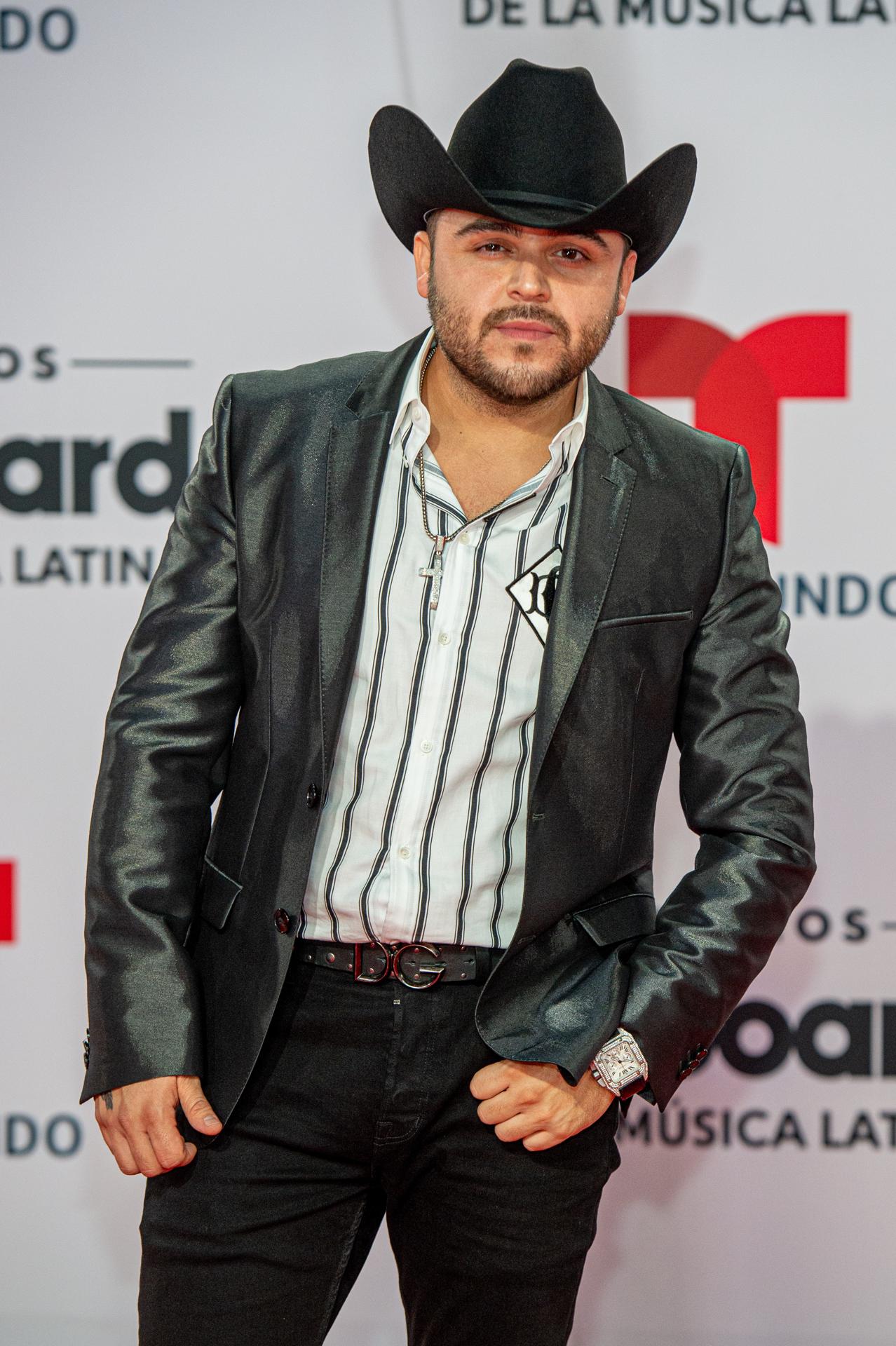 Imagen de archivo del cantante de música regional mexicana Gerardo Ortiz. EFE/Giorgio Viera