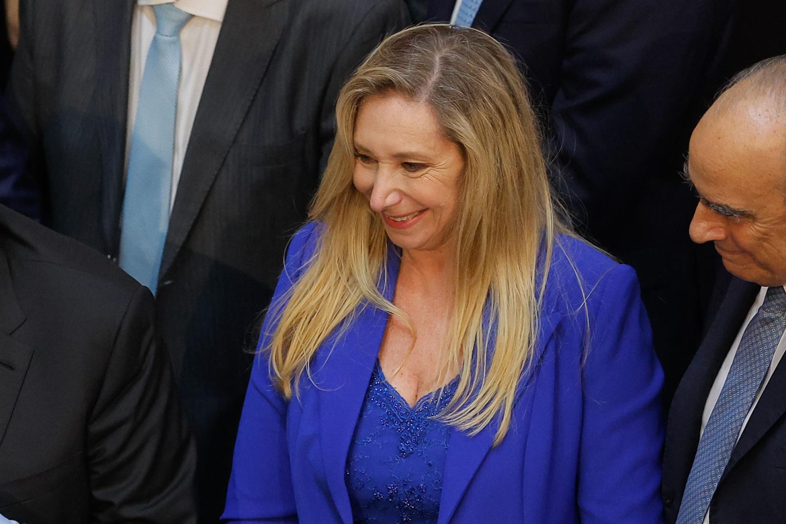 Karina Milei, hermana del presidente de Argentina, Javier Mileri, asiste a la apertura de la 143 asamblea legislativa en la Cámara de Diputados del Congreso de la Nación en Buenos Aires (Argentina). EFE/ Juan Ignacio Roncoroni