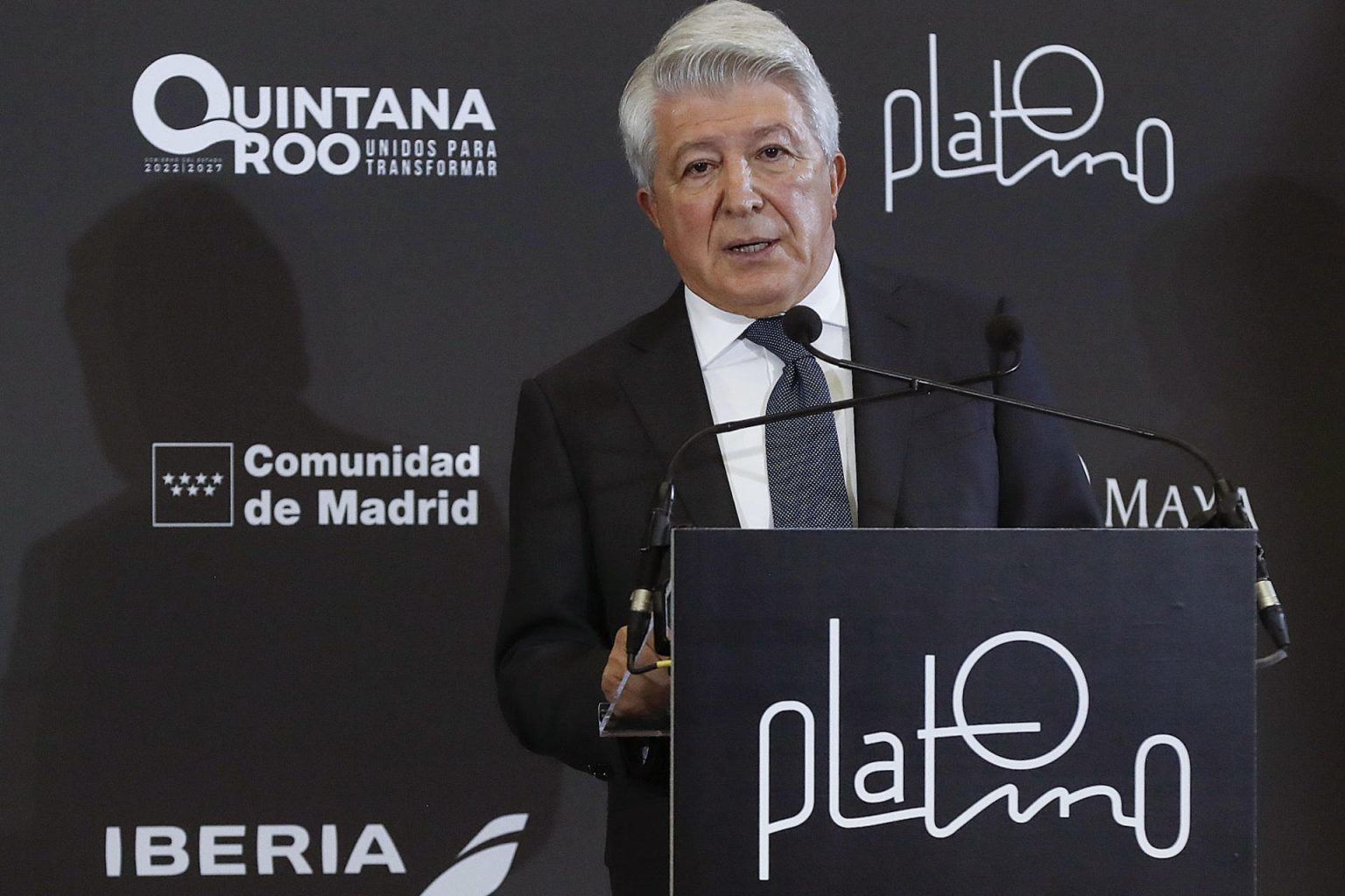 Imagen de archivo del presidente de los Premios Platino y Egeda (Entidad de Gestión de Derechos de los Productores Audiovisuales de España), Enrique Cerezo. EFE/ J.P.Gandul