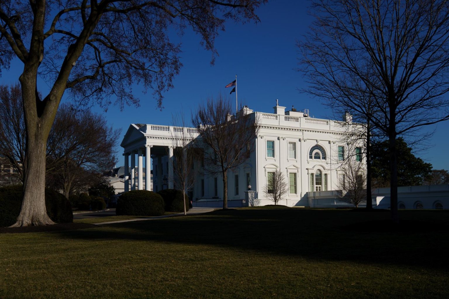 Fotografía del 3 de marzo de 2025 del Casa Blanca en Washington (Estados Unidos). EFE/EPA/Will Oliver