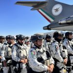 Imagen de archivo de integrantes de la Guardia Nacional de México (GN) que llegan a la ciudad de Hermosillo en Sonora (México). EFE/ Daniel Sánchez